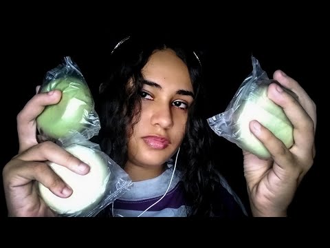 ASMR: EXPERIMENTANDO ALGUNS SONS COM O SABONETE.(Fazendo Vc Relaxa e Cair nó Sono)