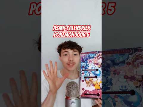 asmr calendrier de l'avent Pokémon jour 5