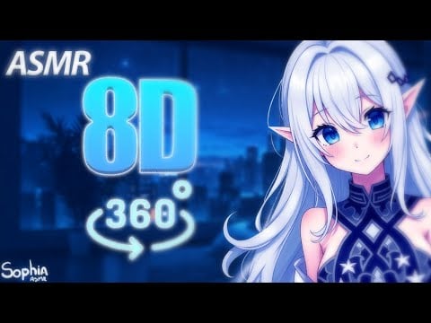 ASMR TINGLES in 8D SOUNDS 💙