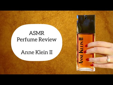 ASMR Perfume Review - Anne Klein II - Glass Tapping & Whispering