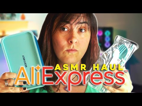 ASMR HAUL Aliexpress de Tonterias con SUSURROS en Español ► Zeiko ASMR