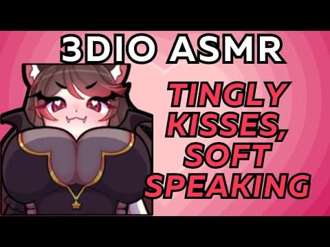 【3DIO ASMR】🌸 your maid gf welcomes you home!~ ♡ tingly kisses, heartbeats, soft speaking