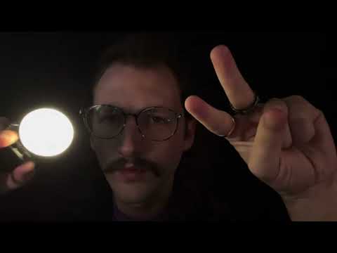 ASMR Brief Eye Exam Roleplay {Lights & Finger Tests} (3 Minute Version)
