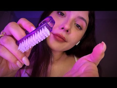 Suas unhas estão assim… vem cá que eu cuido de você 🤍 ASMR