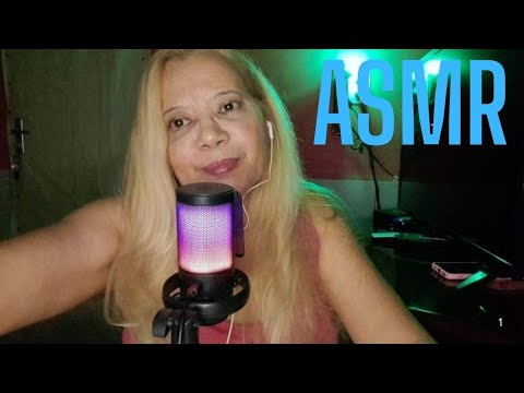 #ASMR # Mostrando meu presrnte que ganhei do meu filho Thierry. 😴😴💤