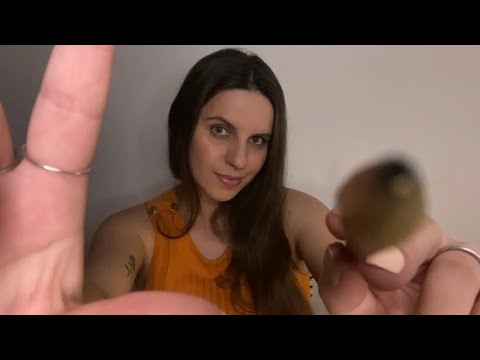 ASMR DESENHANDO O SEU ROSTO (ASMR VISUAL, sons de lápis e caneta)