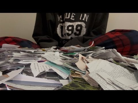 ASMR 1 Hour Of Paper Tearing