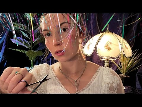 ASMR Haircut Roleplay ✨ Cutting Your Magical Hair in the Deep Forest 🌲