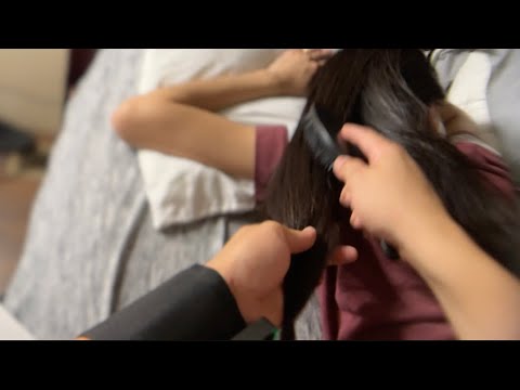 Brushing your Hair to Help you Sleep [ ASMR ]