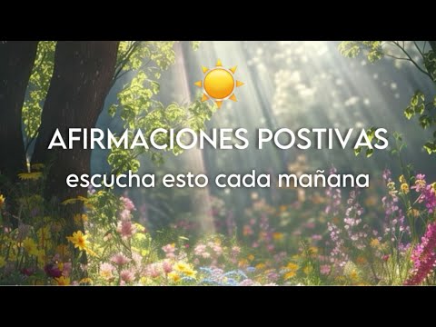 ASMR - Afirmaciones POSTIVAS & mantras para que comiences el día con ENERGÍA vital ☀️