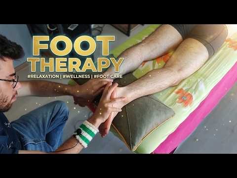 ASMR SLEEP AND SPORTS BODY MASSAGE-FOOT,LEG,BACK,THERAPY