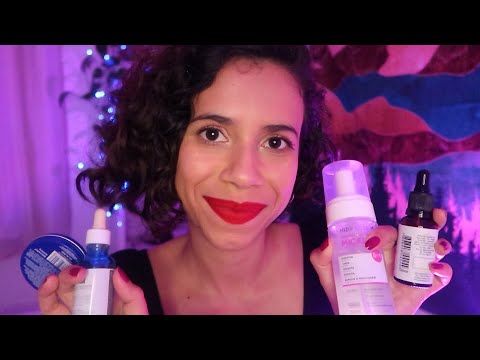 ASMR | LIMPEZA DE PELE HIPER RELAXANTE EM VOCÊ | Durma rápido!