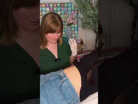 New Short-ASMR Stomach Exam RP for Sleep 💙   #asmr #asmrrealperson  #asmrstomach #asmrsounds