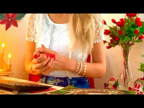 ASMR - Christmas personal gift shopper ❤️ (typing, magazines, paper sounds)