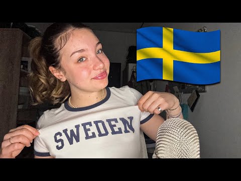 ASMR | Whisper Ramble in Swedish/ på Svenska with tapping! 🇸🇪