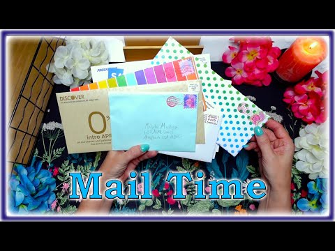 ASMR | Mail Time | Opening | Tearing/Ripping | Crumbling | Paper Sounds | No Talking