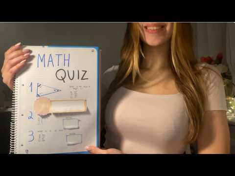 asmr math quiz ➗🧠