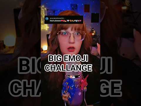 Big Emoji Challange Asmr #asmr #asmrvideo #asmrsounds #asmrtriggers