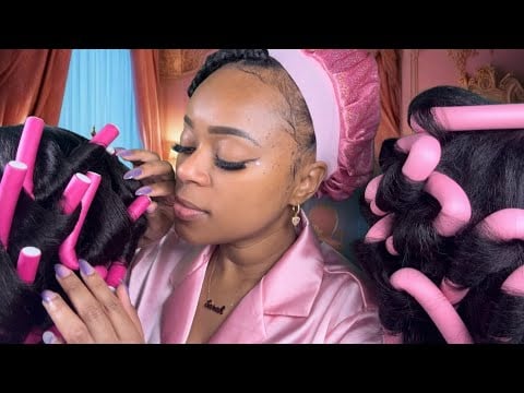 ASMR | 🎀 Girl Who Is Secretly OBSESSED With You Plays With Your Hair At Sleepover 