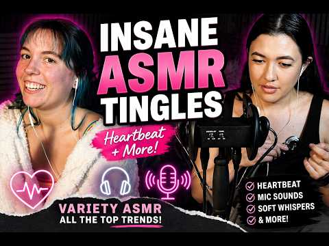 INSANE ASMR Tingles 😮‍💨 Heartbeat, Mic Sounds & Viral ASMR Triggers
