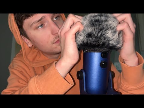 ASMR Fluffy Mic Scratching / Head Message For Sleep (No Talking)