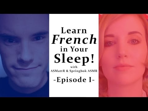 [ASMR] Learn French In Your Sleep! (feat. Springbok ASMR) - Episode 1