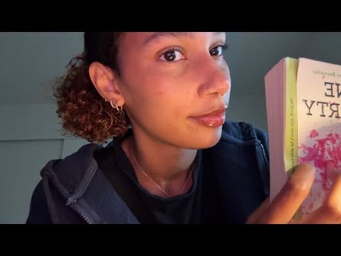 asmr ~ book tapping (CUSTOM VID ANNOUNCEMENT *read description*) 💜