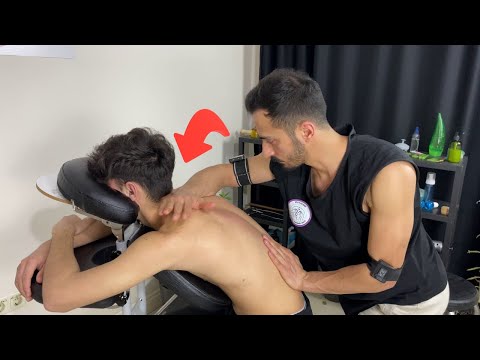 ASMR | Fast Back Massage on Chair 💆‍♂️ Rhythmic Relaxation (No Talking)