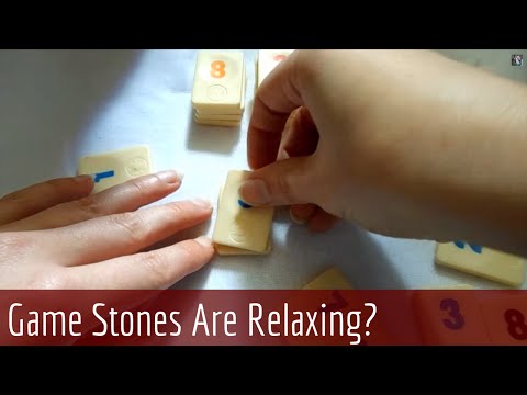 ASMR Whispering - Binaural Rummikub Sounds