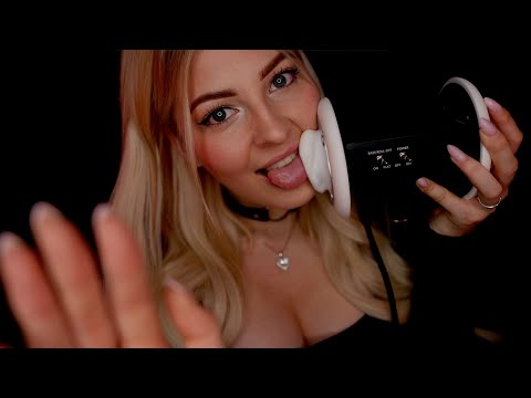 ASMR 4k • Wet Mouth Sounds 👄 DEEP Inside Your Ears! (3Dio)