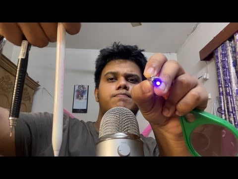 ASMR Fast Aggressive Cranial Nerve Test detailed