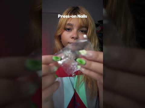 Nail Press Ons Tapping #asmr