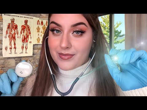 Asmr Deutsch: Dein jährliches Arzt Check Up | Medical Exam 🩺 Doctor Roleplay Cranial Nerve Exam