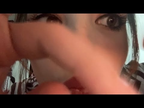 ASMR visual hand movements and chatting hopefully helping you fall asleep 