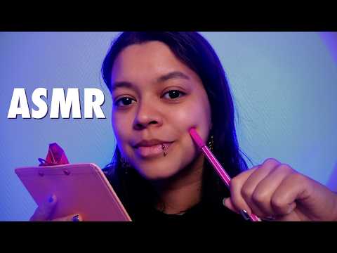 Je t'observe et je prends des notes 🖍️ (+ instructions ) | SOFT SPOKEN ASMR FR