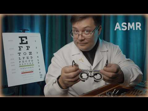 ASMR EYE EXAMINATION - OPHTALMOLOGIST ROLEPLAY - Soft Voice - Tingles Maker