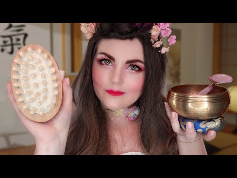 ASMR Japan Spa: Massage,  Face Treatment & Friseur (Wellness Roleplay Deutsch)