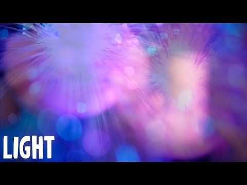 ASMR Visual Trigger LIGHT 💎 Tapping and Inaudible Whisper, Relaxing Music