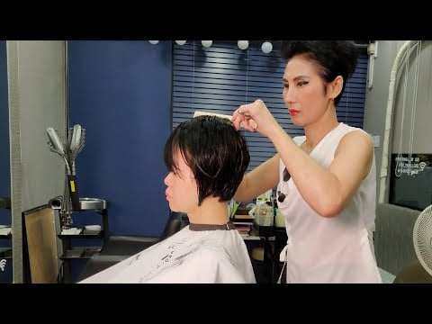 Hair Salon ASMR | Calm, Clean, Focused Haircut Experience ✨