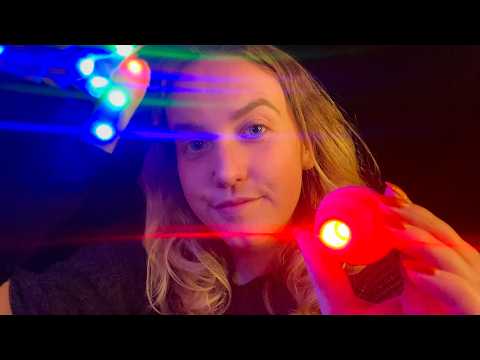 ASMR | Light Triggers in the Dark ✨ To help you sleep 💤