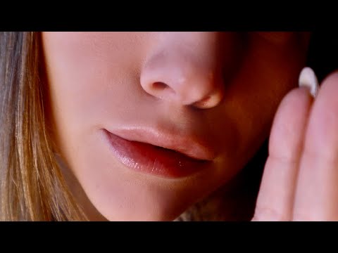 Super Up Close ASMR Face Touching | Whispering & Hand Movements | Personal Attention | Mouth Sounds