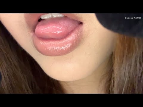 Asmr lens licking