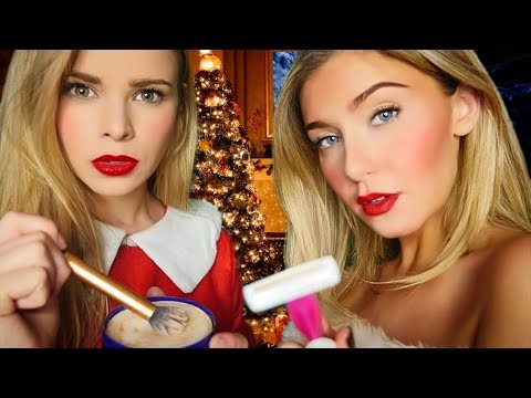 ASMR Shaving Santa's Beard by Mrs Claus & Mrs Claus ❤️