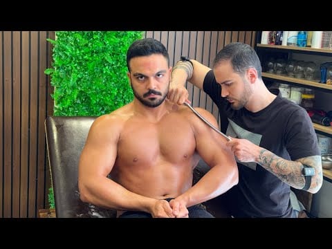 "ASMR" I promise you've never seen a massage like this before