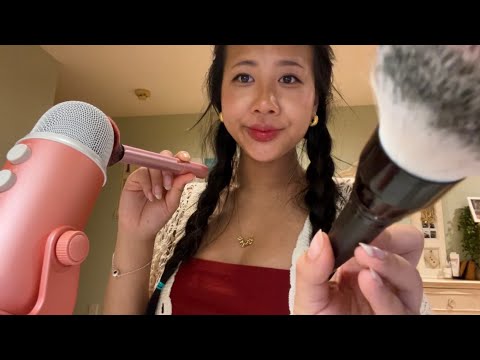ASMR brushing you to sleep 😴