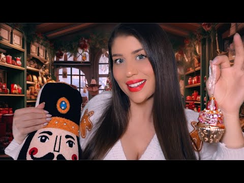 ASMR | 🇮🇹 Christmas Shop Italian Salesperson Roleplay (Italian Accent)