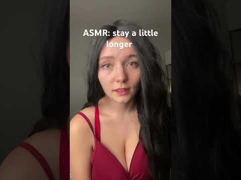 stay a little longer 🤍#asmr #clingyasmr #girlfriendasmr #comfort #cozy