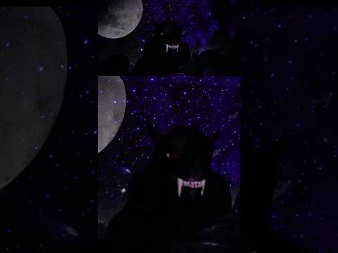 Wednesday as the Black Wolf 🐺 | Moonlit ASMR in the Forest Night