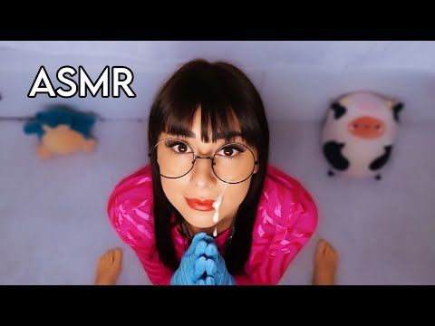 ASMR inappropriate doctor exam 👀 cranial nerve examination, ASMR FOR SLEEP, ear, eye exam