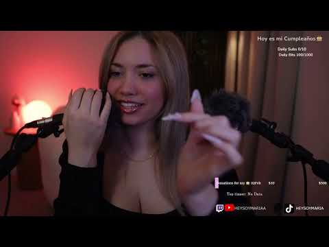 ASMR Welcome to my live stream!❤️ (multistream)